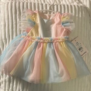 Charming Pastel Tulle Dress for Kids